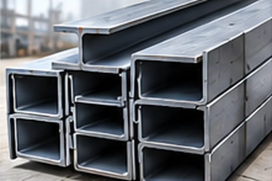 MS Channels – Long Steel Products | ZEDEXMART – stack of ISMC mild steel channels