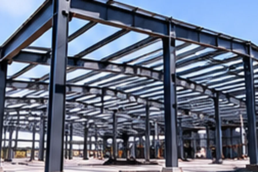 Structural Steel Fabrication – Fabrication | ZEDEXMART – structural steel frame of columns and rafters